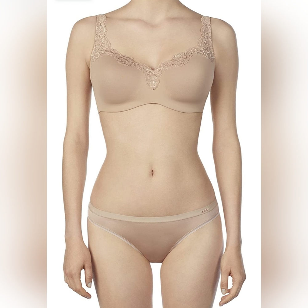 Le Mystere Womens Dream Tisha Lace Bra 965 Natural 35G (59)